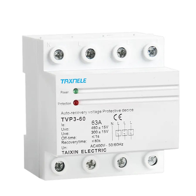محافظ ولتاژ سه فاز فیکس 63 آمپر