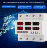 محافظ ولتاژ جریان سه فاز 100 آمپر قابل تنظیم