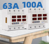محافظ ولتاژ جریان سه فاز 100 آمپر قابل تنظیم