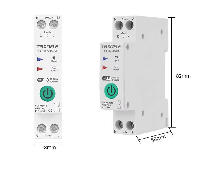 فیوز مینیاتوری هوشمند (محافظ ولتاژ و جریان نمایش مصرف انرژی)
