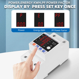 محافظ ولتاژ، جریان و نشتی جریان 63 آمپر