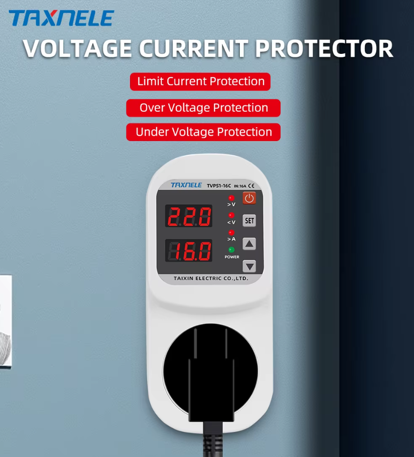 محافظ ولتاژ جریان پلاگین 16C تکسنل (پریزدار)