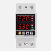 محافظ ولتاژ جریان تکفاز 63 آمپر