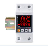 محافظ هوشمند ولتاژ جریان و کنتور انرژی مصرفی