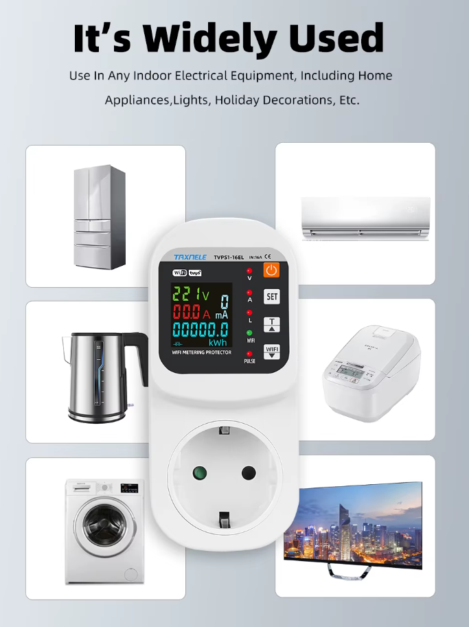 محافظ هوشمند WiFi مدل 16EL (Smart plug)