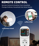 محافظ هوشمند WiFi مدل 16EL (Smart plug)