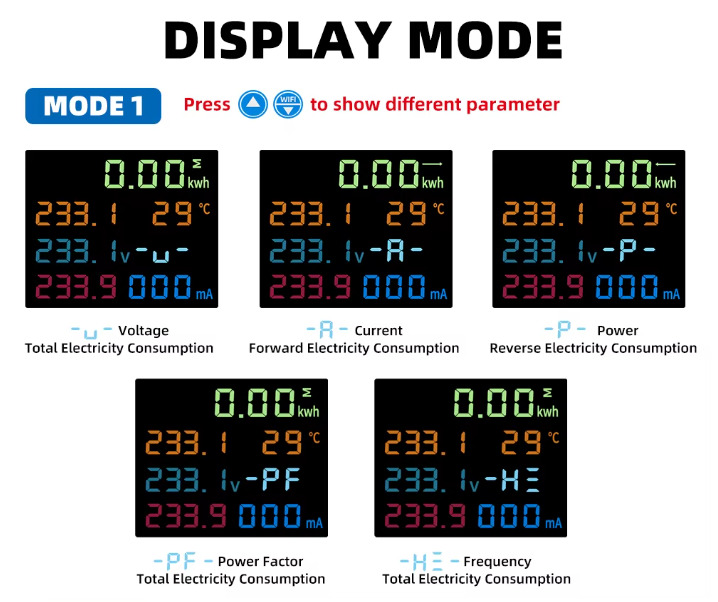 محافظ هوشمند سهفاز WiFi دوطرفه مدل 100A