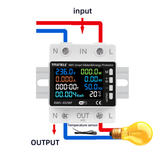 محافظ هوشمند تکفاز مدل Taxnele KWS-302WF – کنترل ولتاژ، جریان و دما