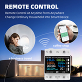 محافظ هوشمند تکفاز مدل Taxnele KWS-302WF – کنترل ولتاژ، جریان و دما