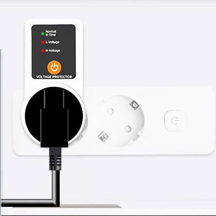 محافظ ولتاژ پریزدار 16 آمپر (محافظ یخچال فریزر)